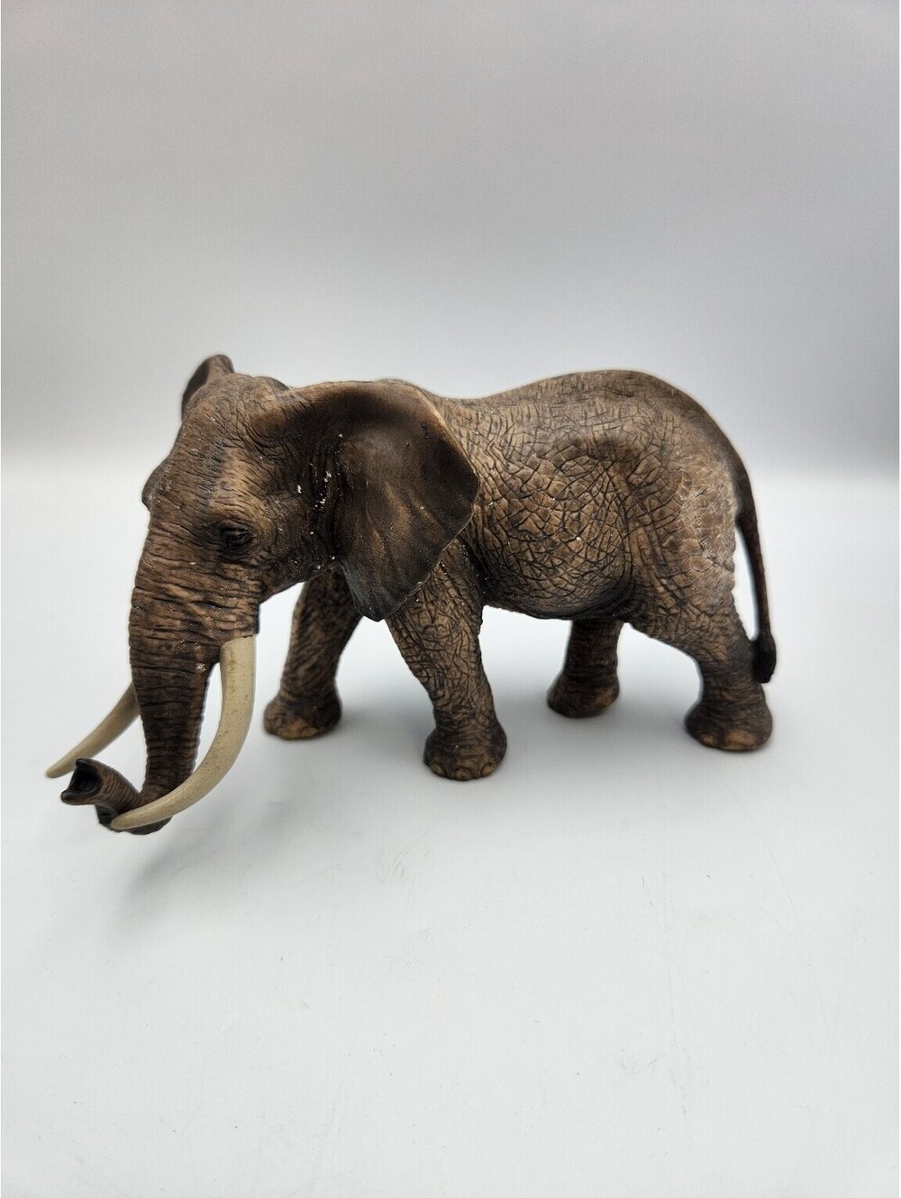 Schleich African Elephant Bull Figurine Wildlife Safari Animal Toy - C9
